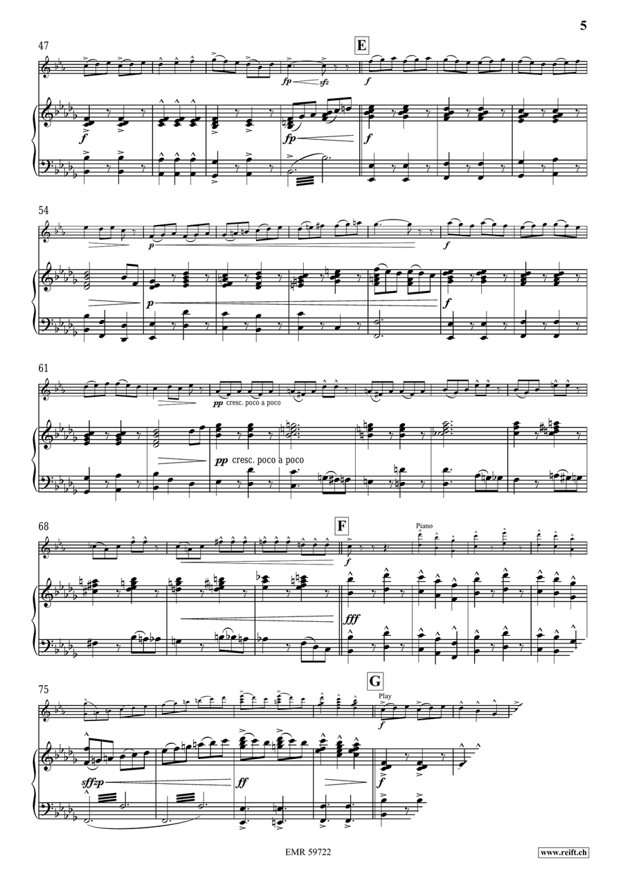 The Conquest Of The Oceans Tenor Saxophone scores gallery preview page 7