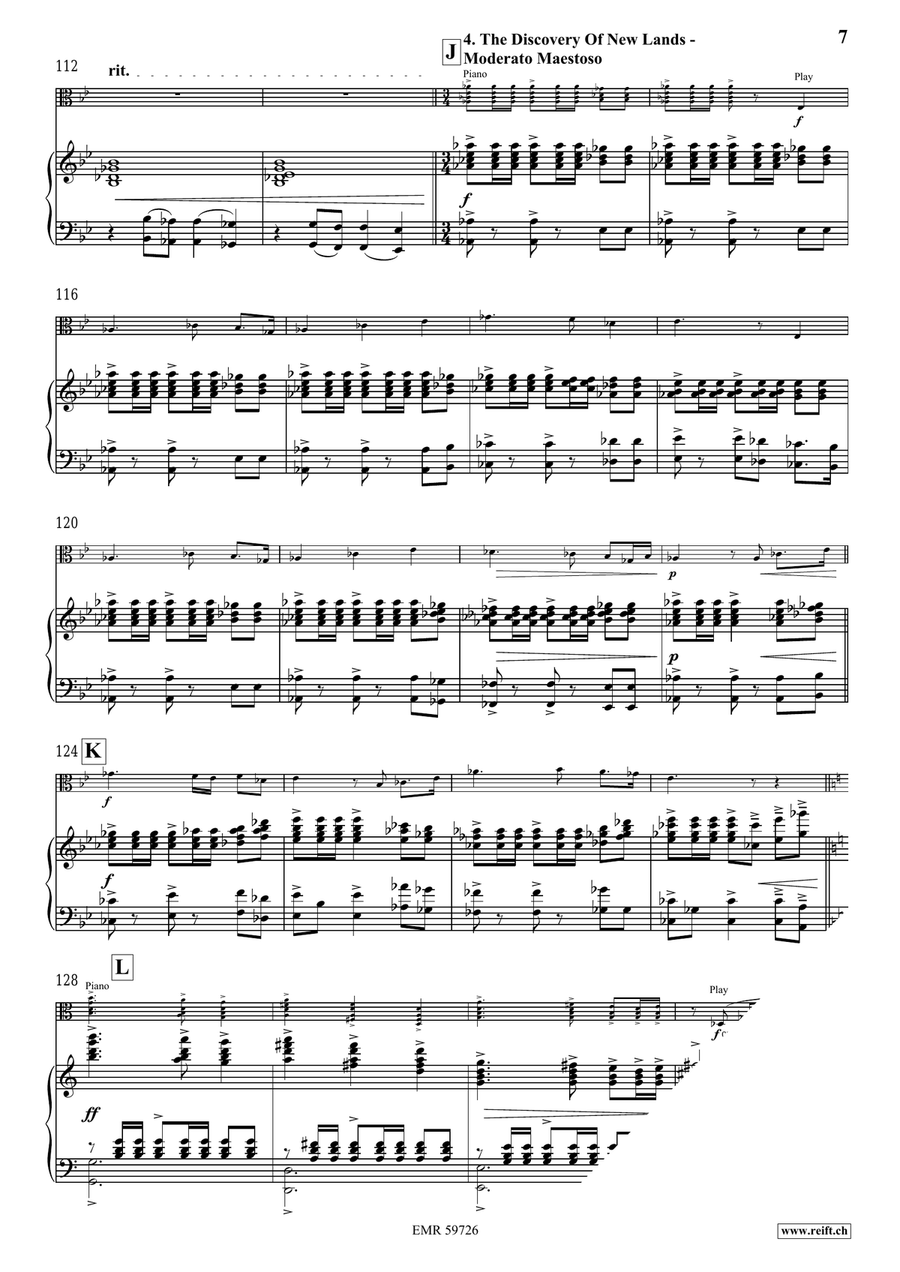 The Conquest Of The Oceans Piano Accompaniment scores gallery preview page 9