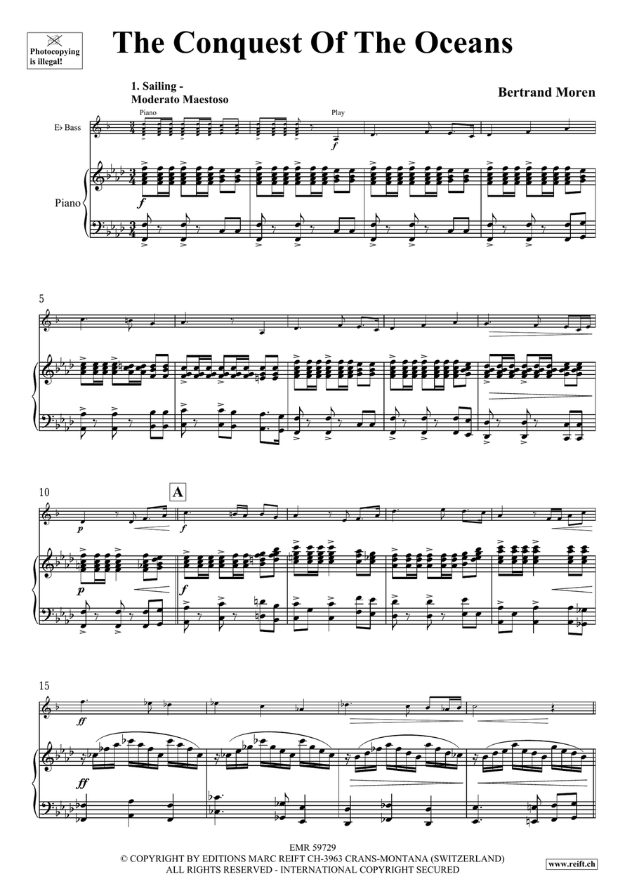 The Conquest Of The Oceans Voice Solo scores gallery preview page 5