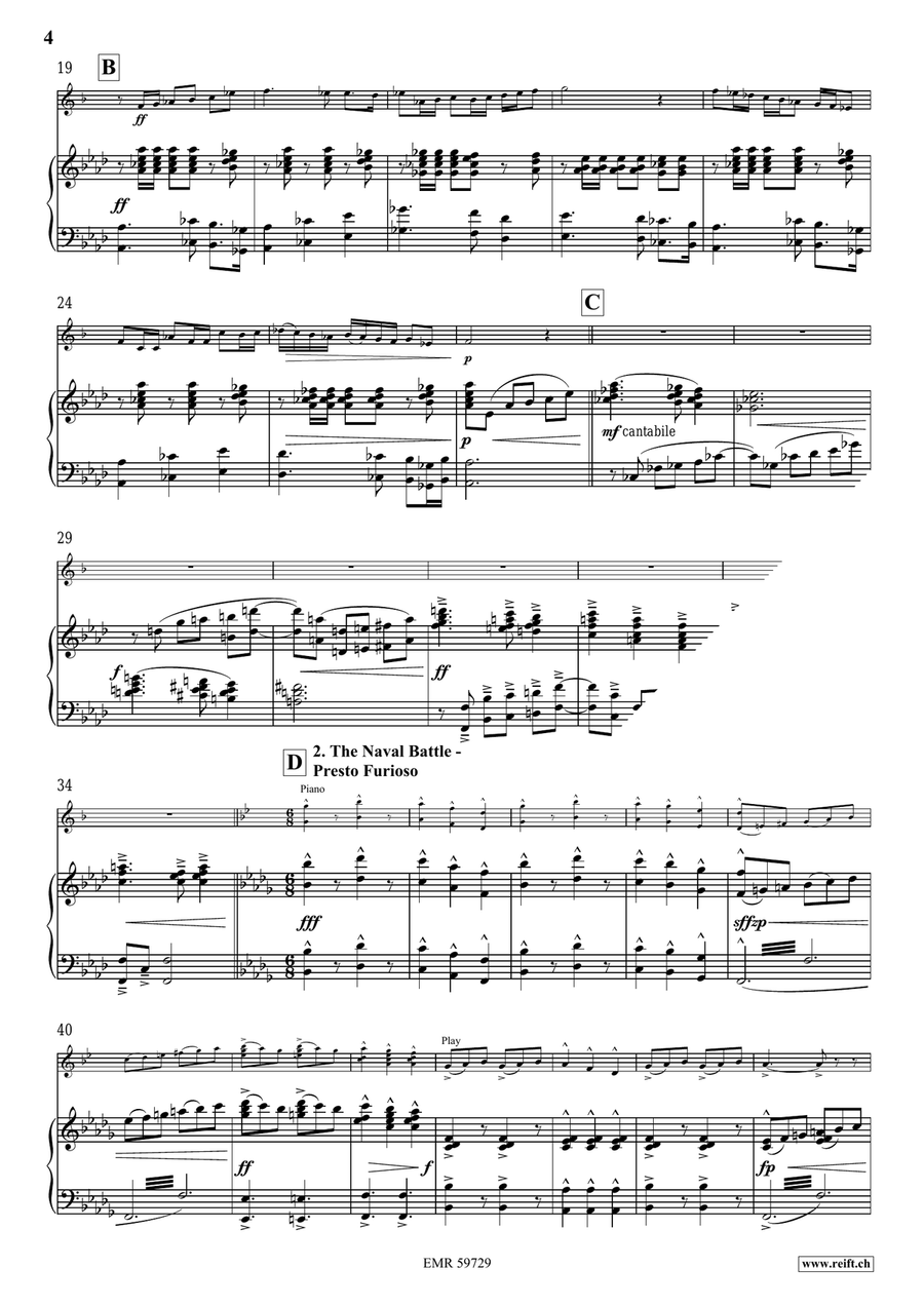 The Conquest Of The Oceans Voice Solo scores gallery preview page 6