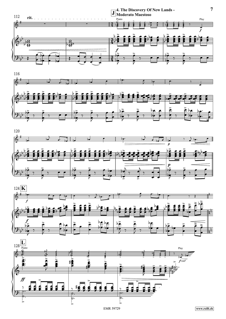 The Conquest Of The Oceans Voice Solo scores gallery preview page 9