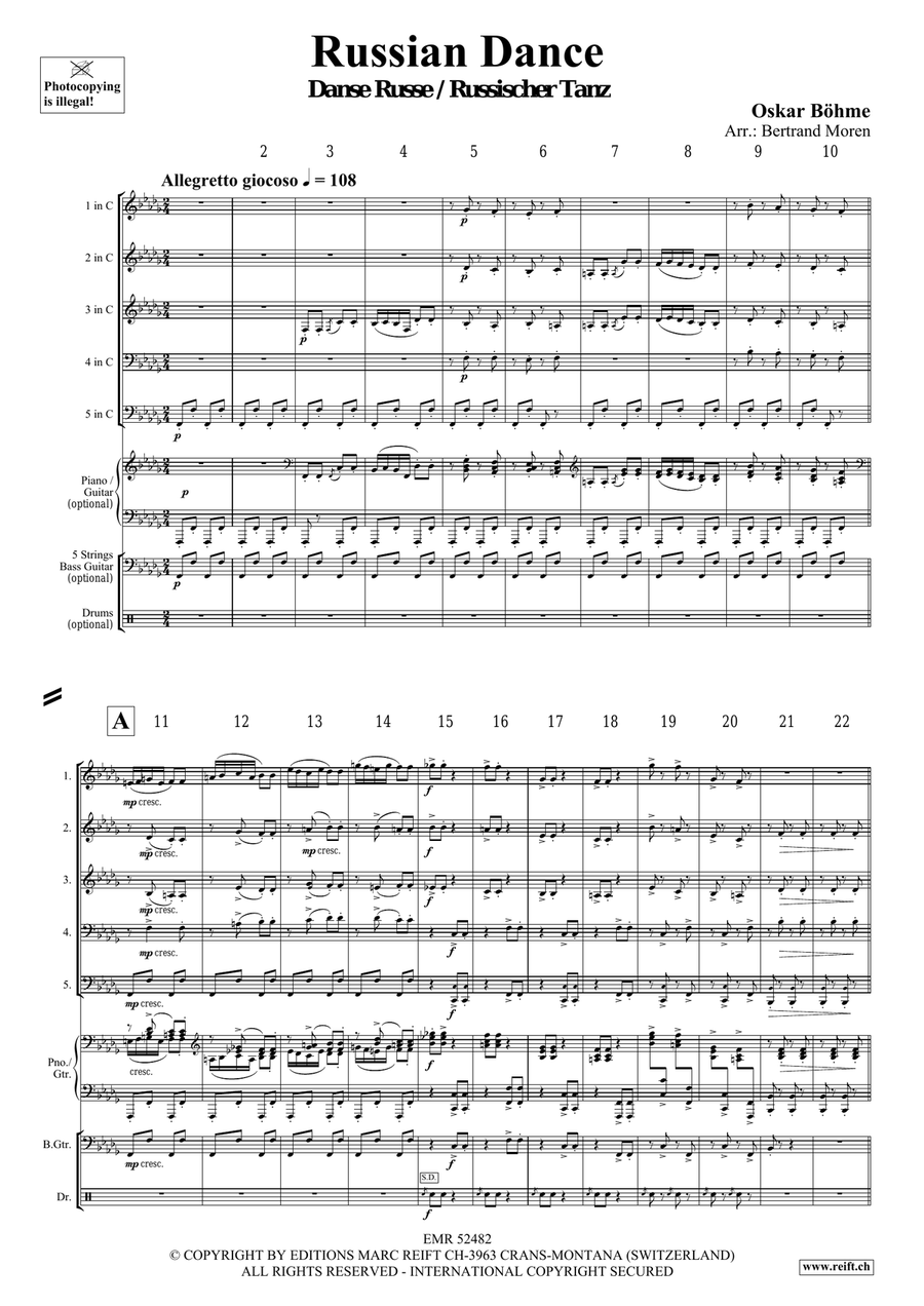 Russian Dance Russian Dance Score scores gallery preview page 3