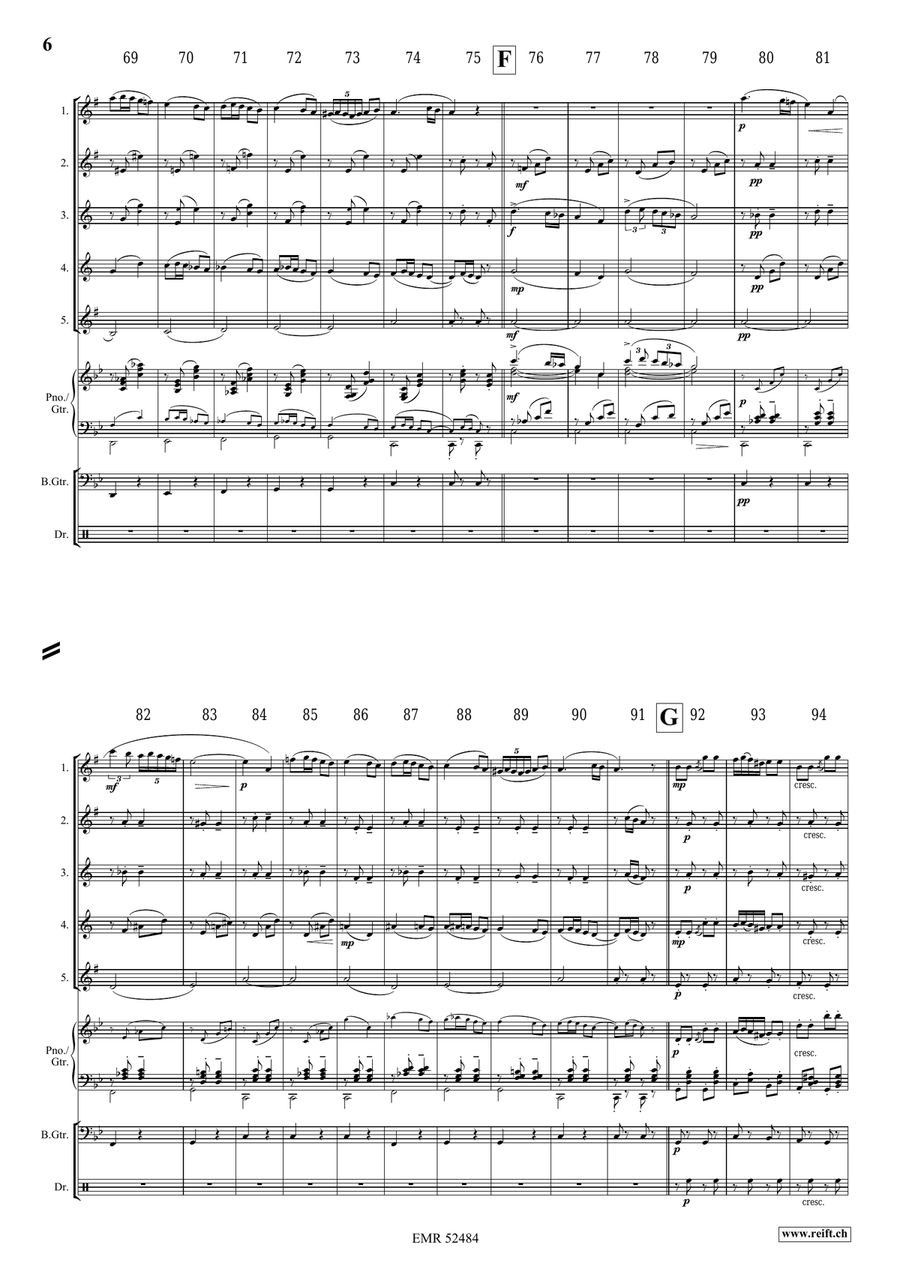 Russian Dance Russian Dance Saxophone Quintet scores gallery preview page 6