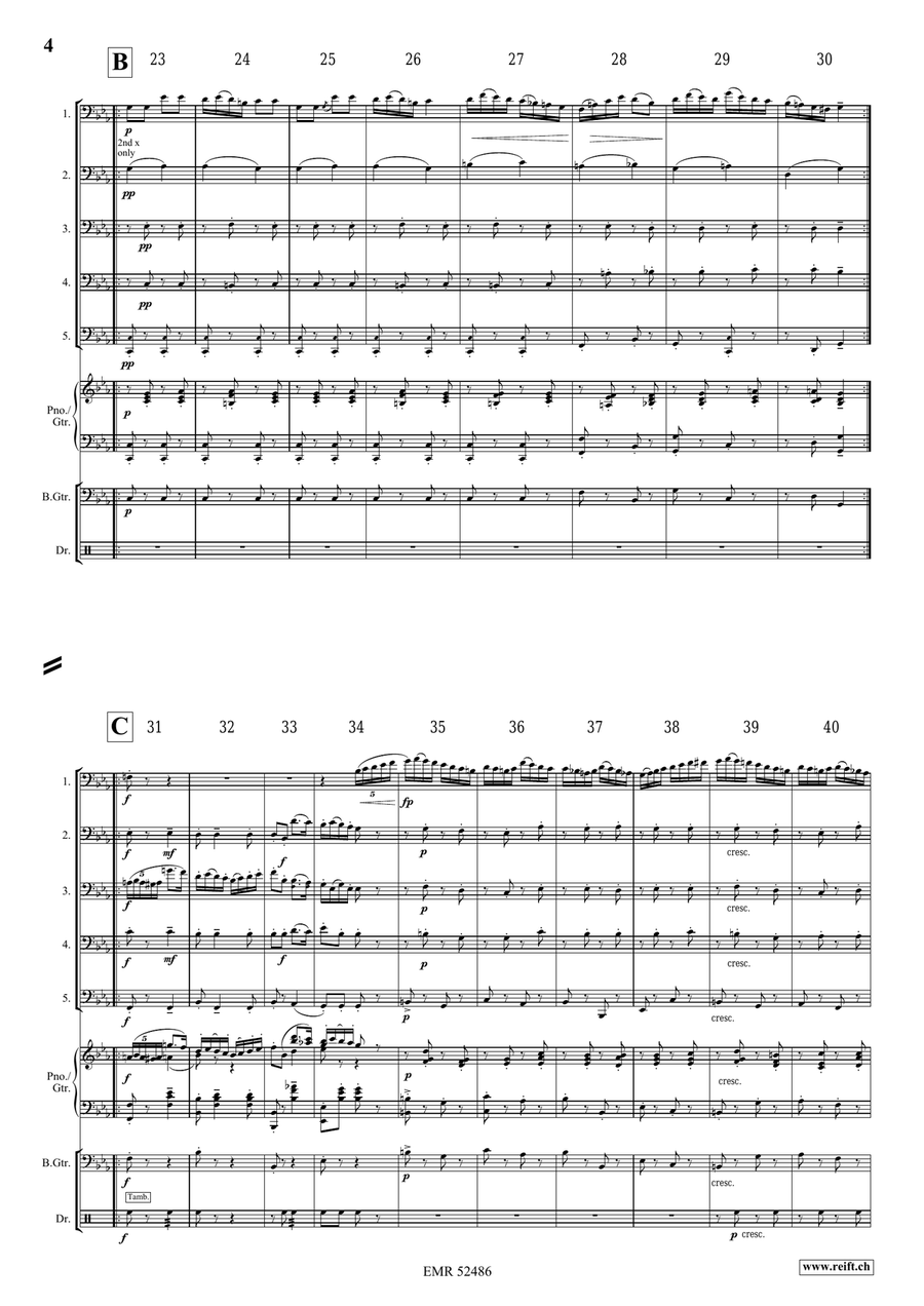 Russian Dance Russian Dance Trombone scores gallery preview page 4