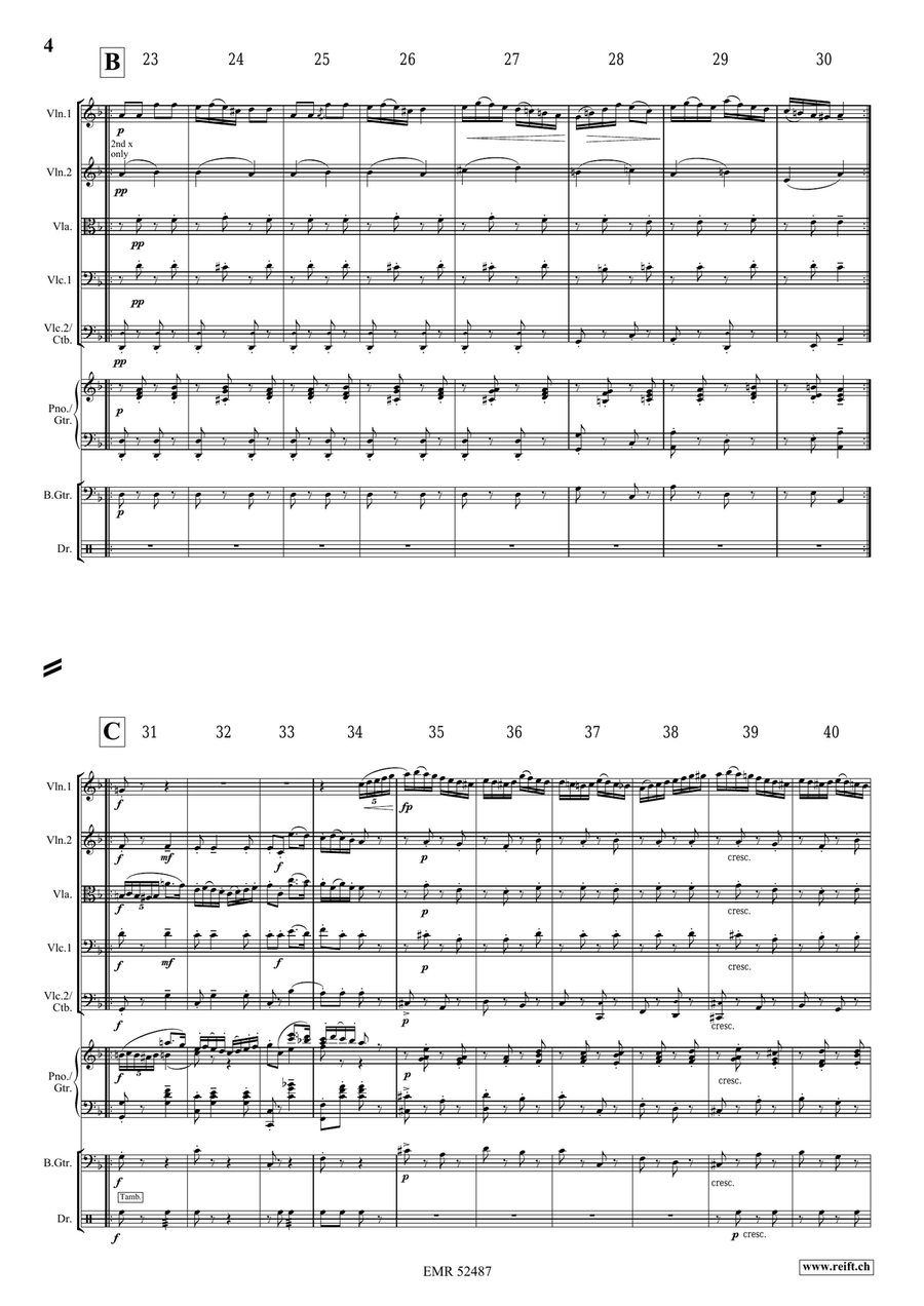 Russian Dance Russian Dance String Quintet scores gallery preview page 4