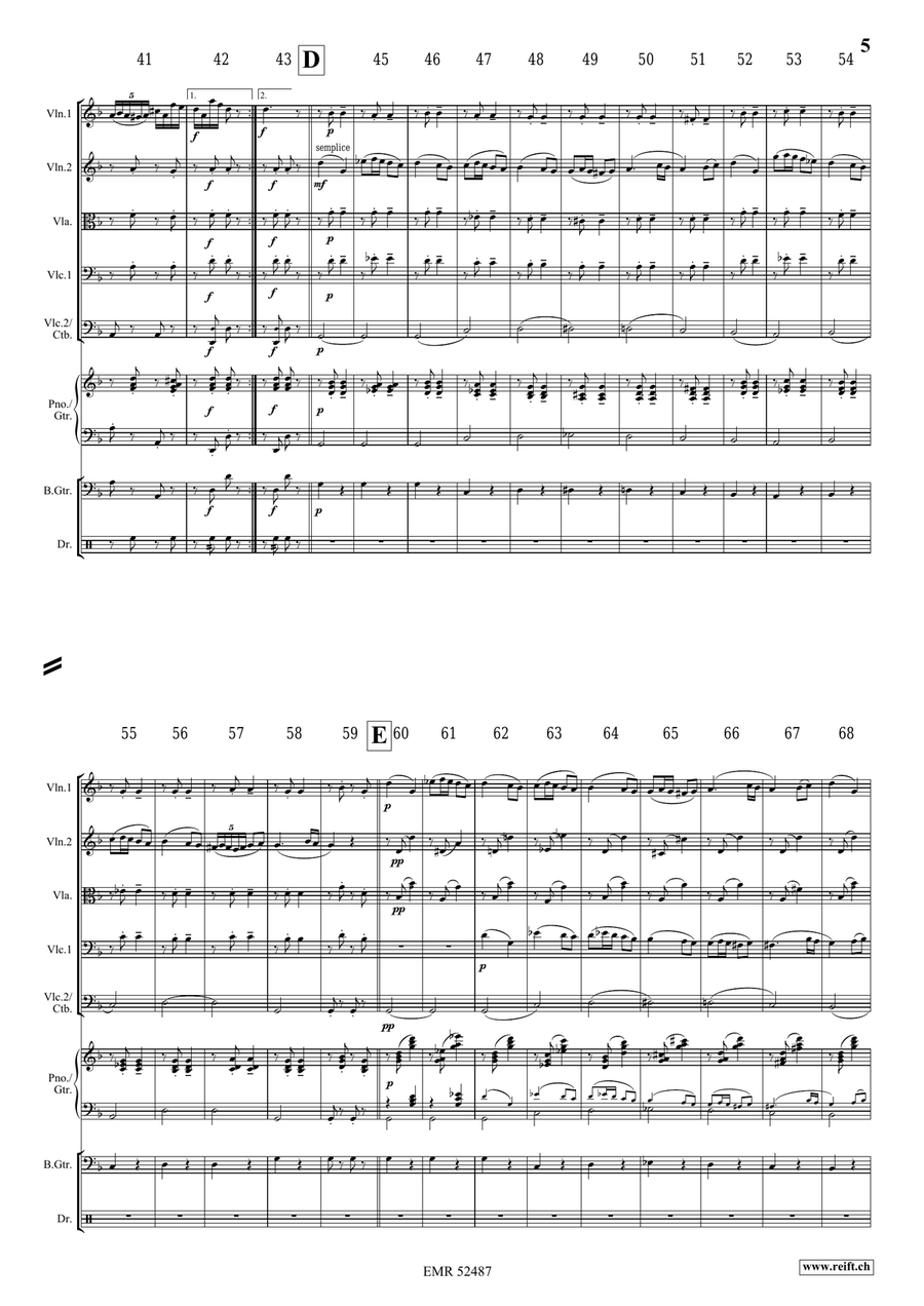 Russian Dance Russian Dance String Quintet scores gallery preview page 5