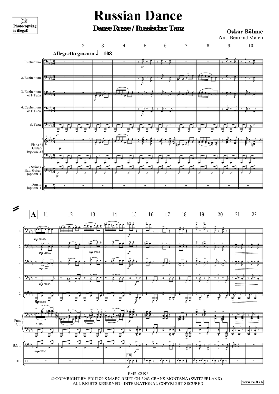 Russian Dance Russian Dance Tuba scores gallery preview page 3