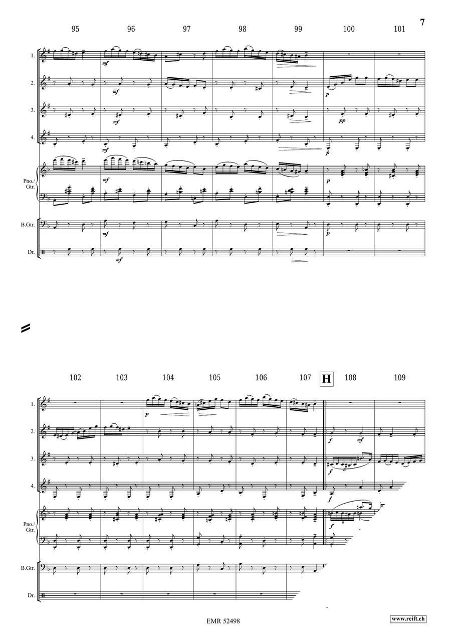 Russian Dance Russian Dance Clarinet Quartet scores gallery preview page 7