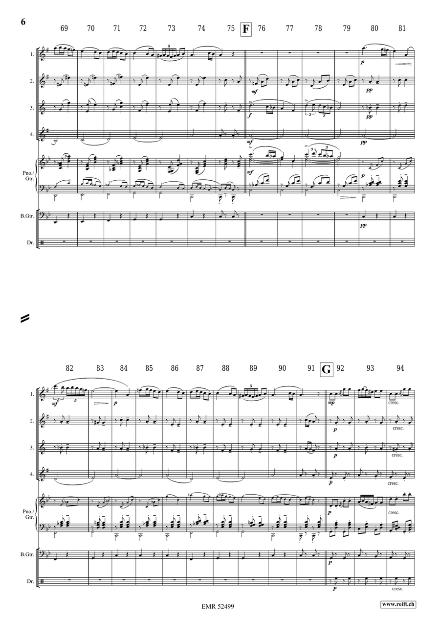 Russian Dance Russian Dance Saxophone Quartet scores gallery preview page 6