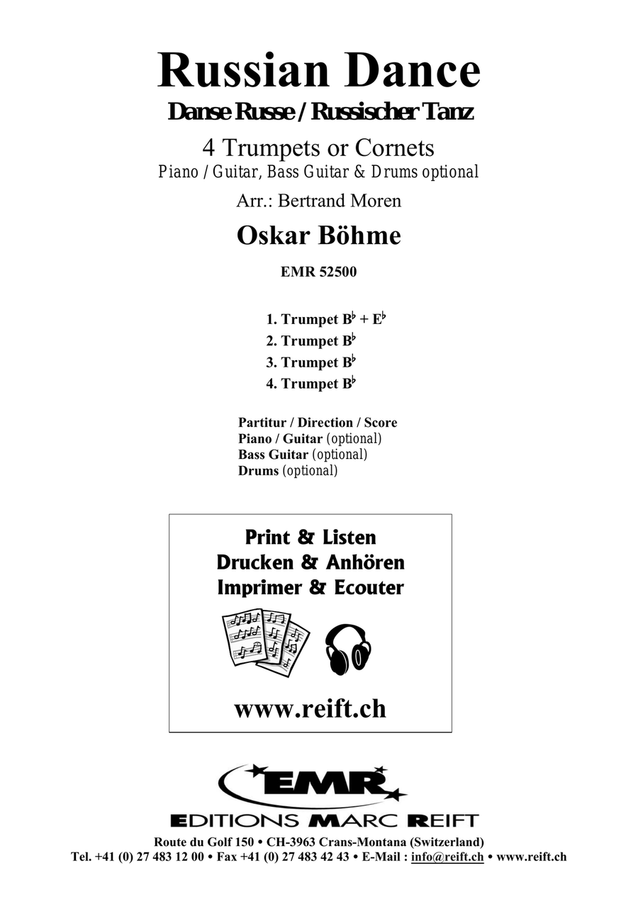 Russian Dance Russian Dance Cornet scores gallery preview page 2