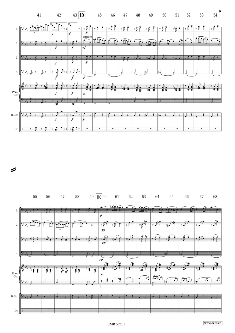 Russian Dance Russian Dance Trombone Quartet scores gallery preview page 5