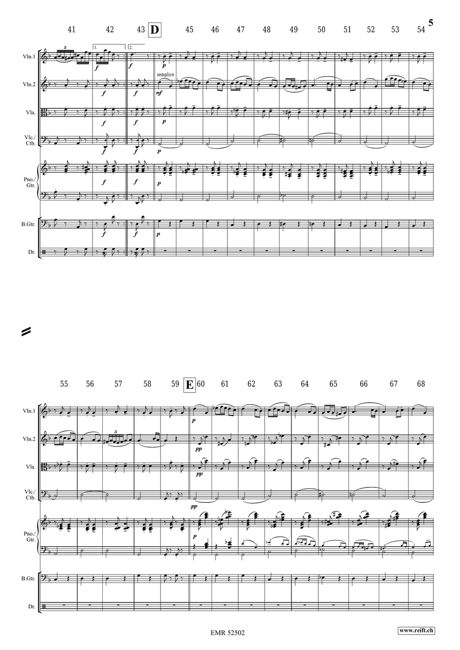 Russian Dance Russian Dance String Quartet scores gallery preview page 5