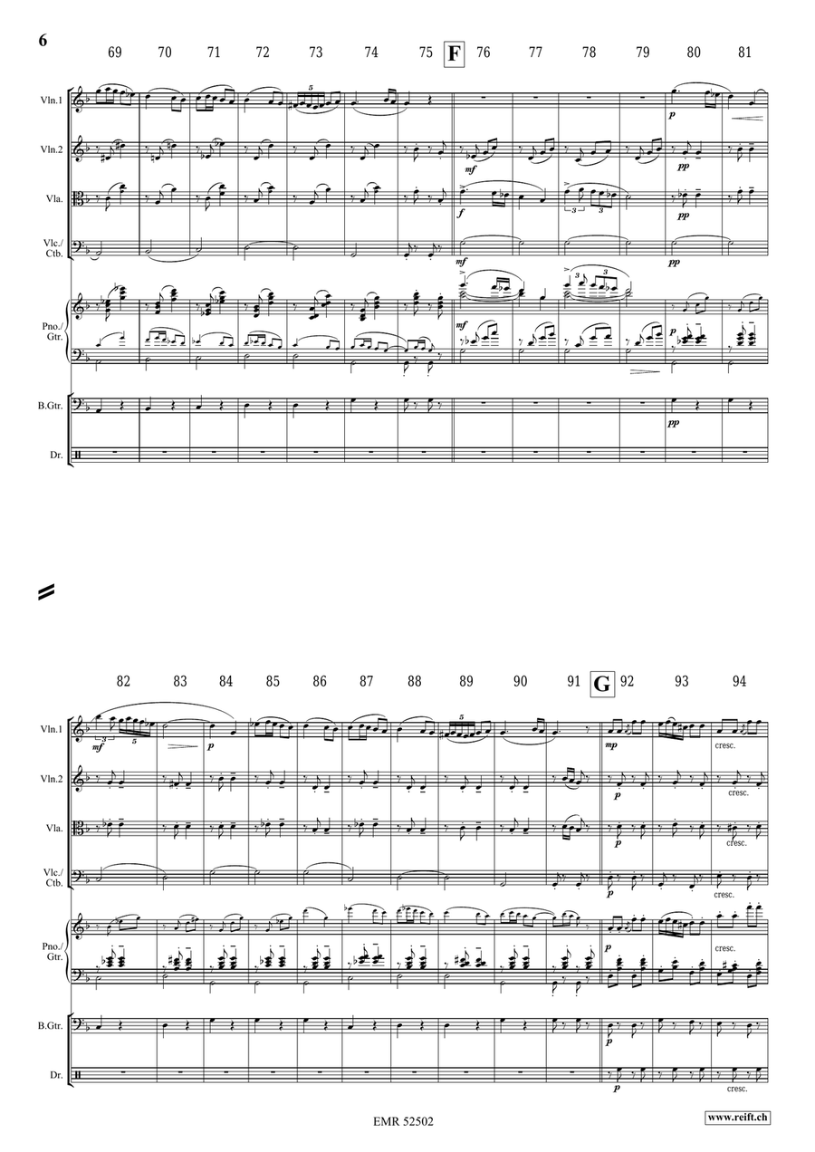 Russian Dance Russian Dance String Quartet scores gallery preview page 6