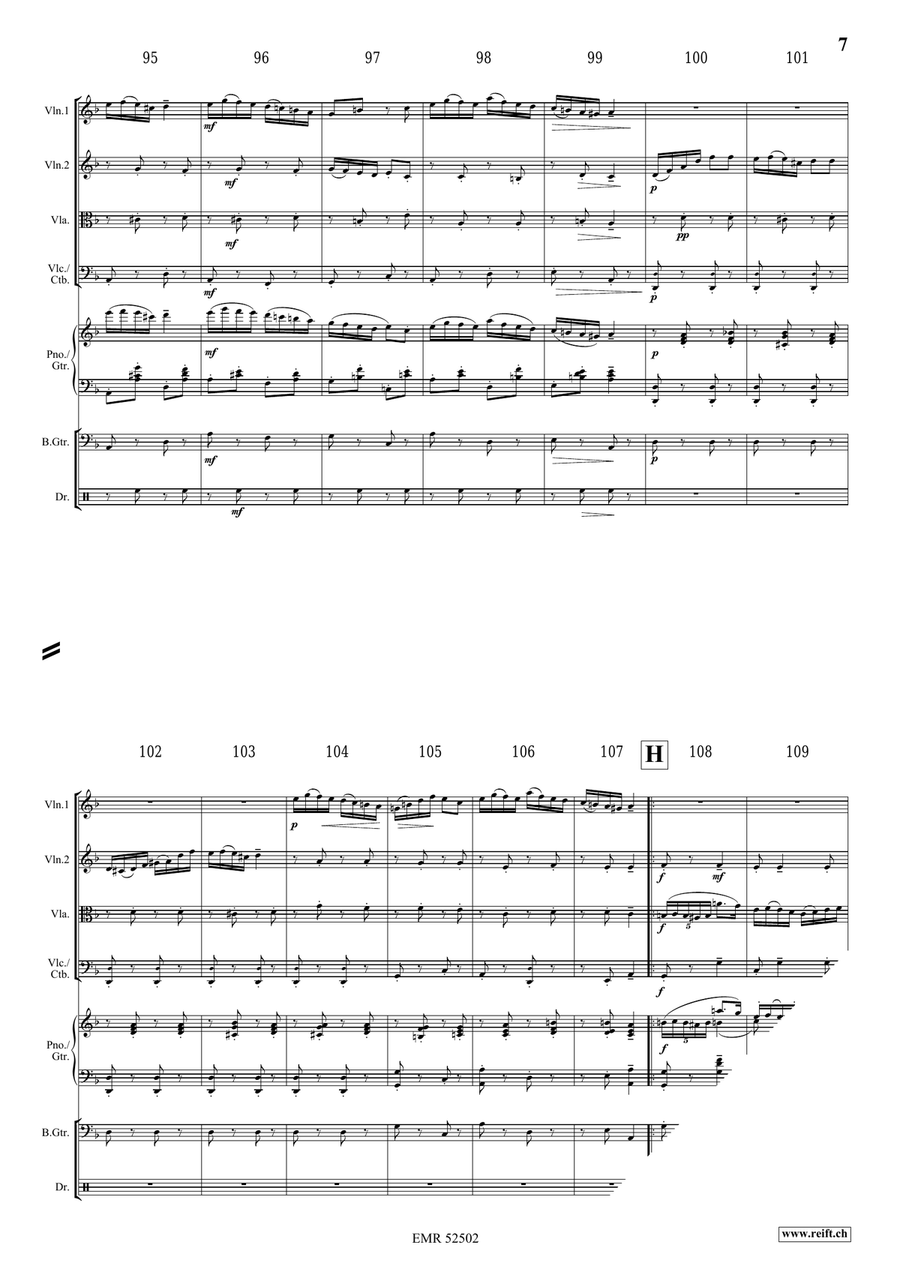 Russian Dance Russian Dance String Quartet scores gallery preview page 7