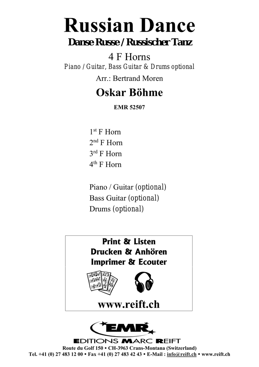 Russian Dance Russian Dance Horn scores gallery preview page 2