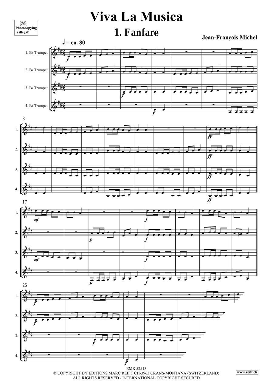 Viva La Musica Viva La Musica Cornet scores gallery preview page 4