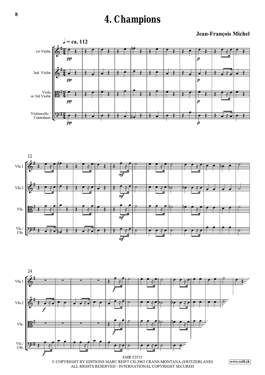 Viva La Musica Viva La Musica String Quartet scores gallery preview page 7