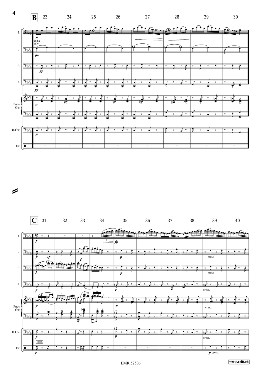 Russian Dance Russian Dance Bassoon Quartet scores gallery preview page 4