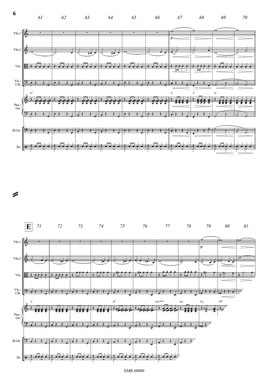The Stars and Stripes Forever String Quartet scores gallery preview page 6