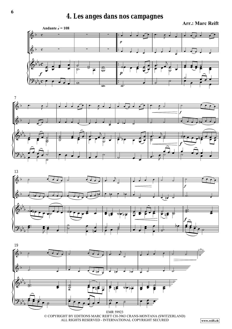 35 Easy Christmas Duets 35 Easy Christmas Duets Organ scores gallery preview page 6