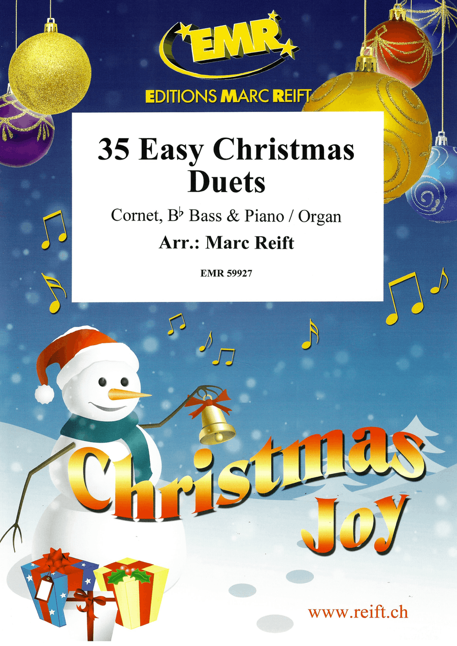 35 Easy Christmas Duets 35 Easy Christmas Duets Organ scores gallery preview page 1