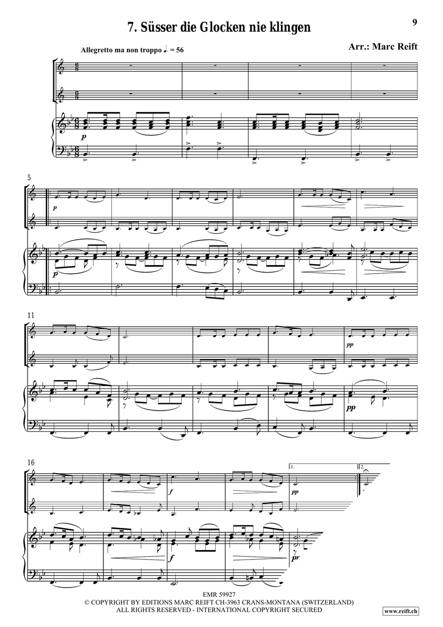 35 Easy Christmas Duets 35 Easy Christmas Duets Organ scores gallery preview page 9
