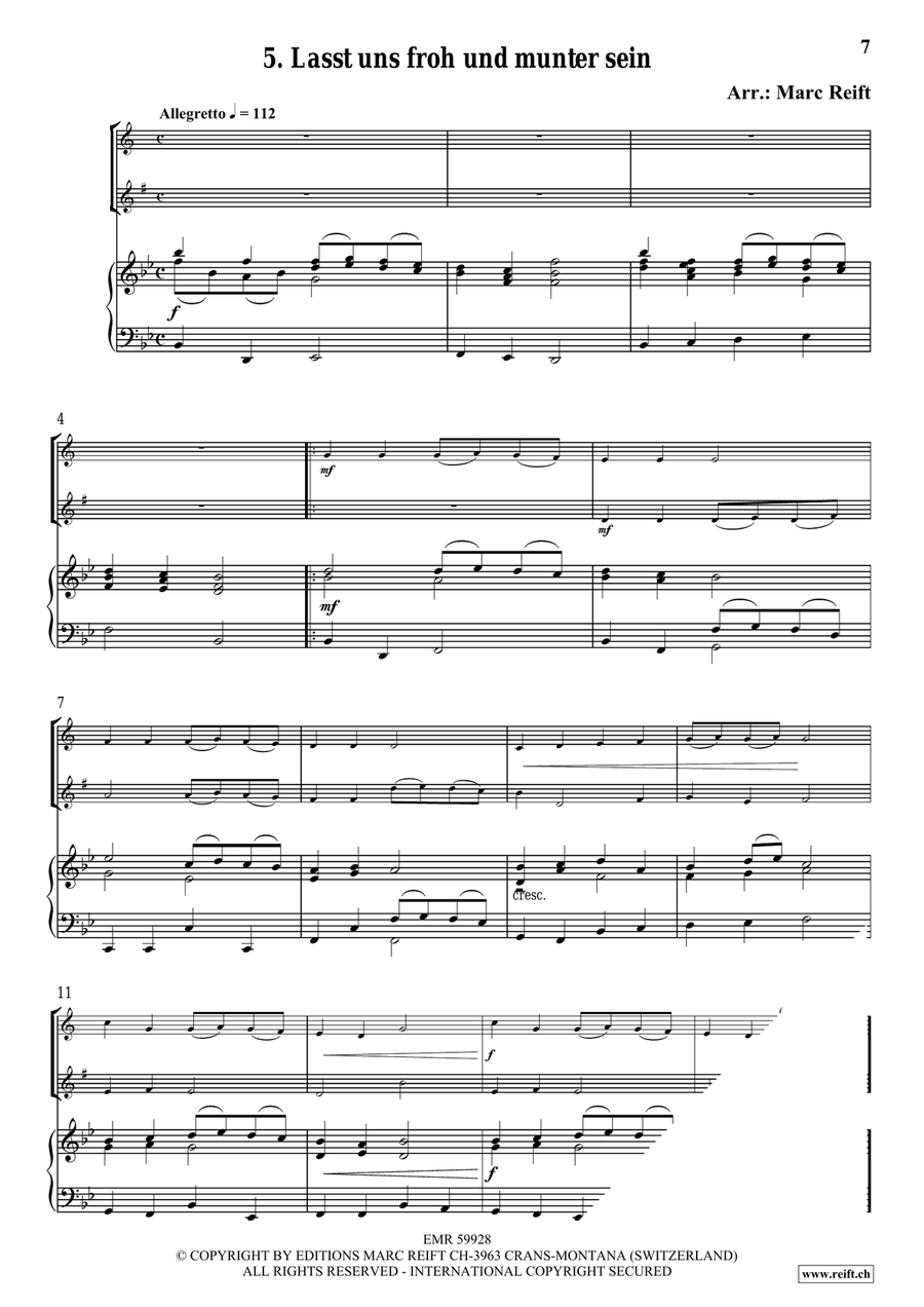 35 Easy Christmas Duets 35 Easy Christmas Duets Cornet scores gallery preview page 7