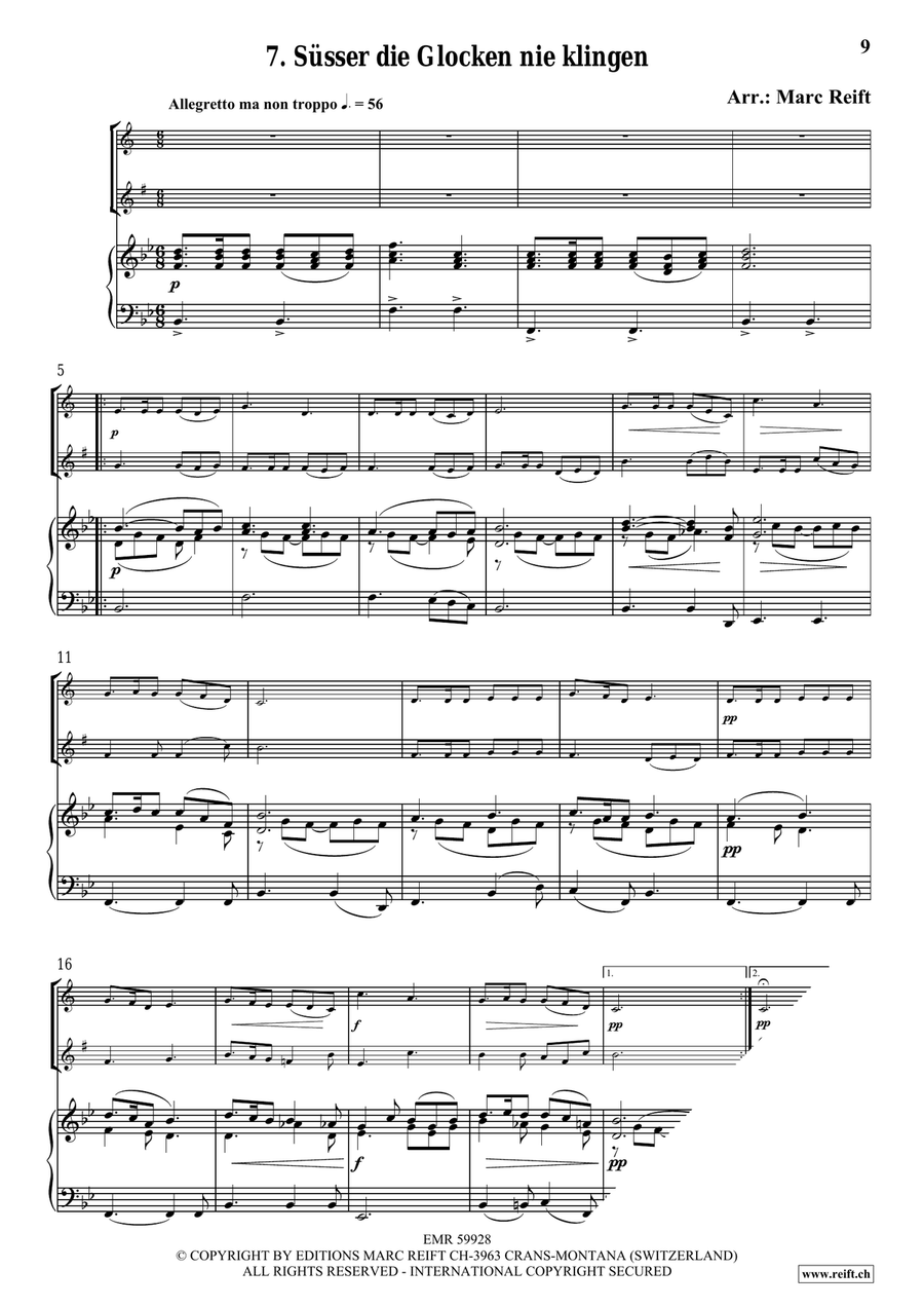 35 Easy Christmas Duets 35 Easy Christmas Duets Cornet scores gallery preview page 9