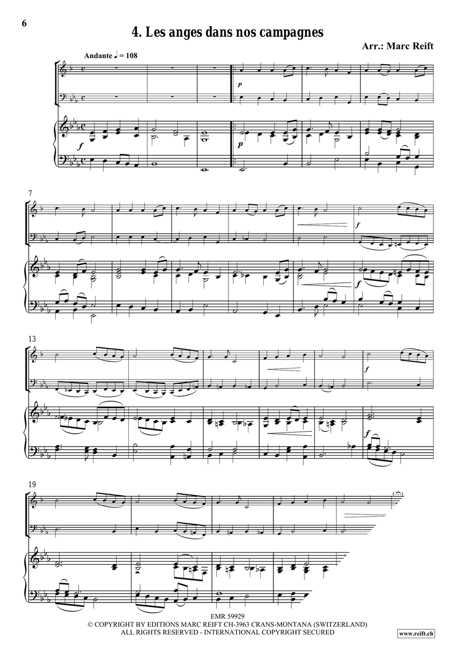 35 Easy Christmas Duets 35 Easy Christmas Duets Cornet scores gallery preview page 6