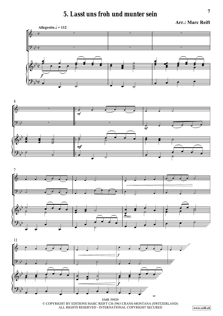 35 Easy Christmas Duets 35 Easy Christmas Duets Cornet scores gallery preview page 7