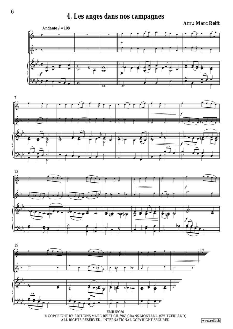 35 Easy Christmas Duets 35 Easy Christmas Duets Tenor Saxophone scores gallery preview page 6