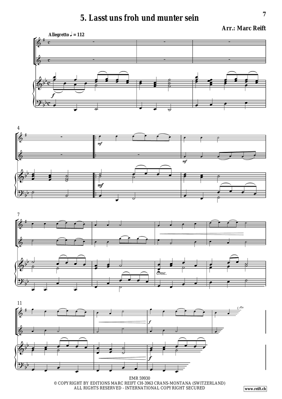 35 Easy Christmas Duets 35 Easy Christmas Duets Tenor Saxophone scores gallery preview page 7