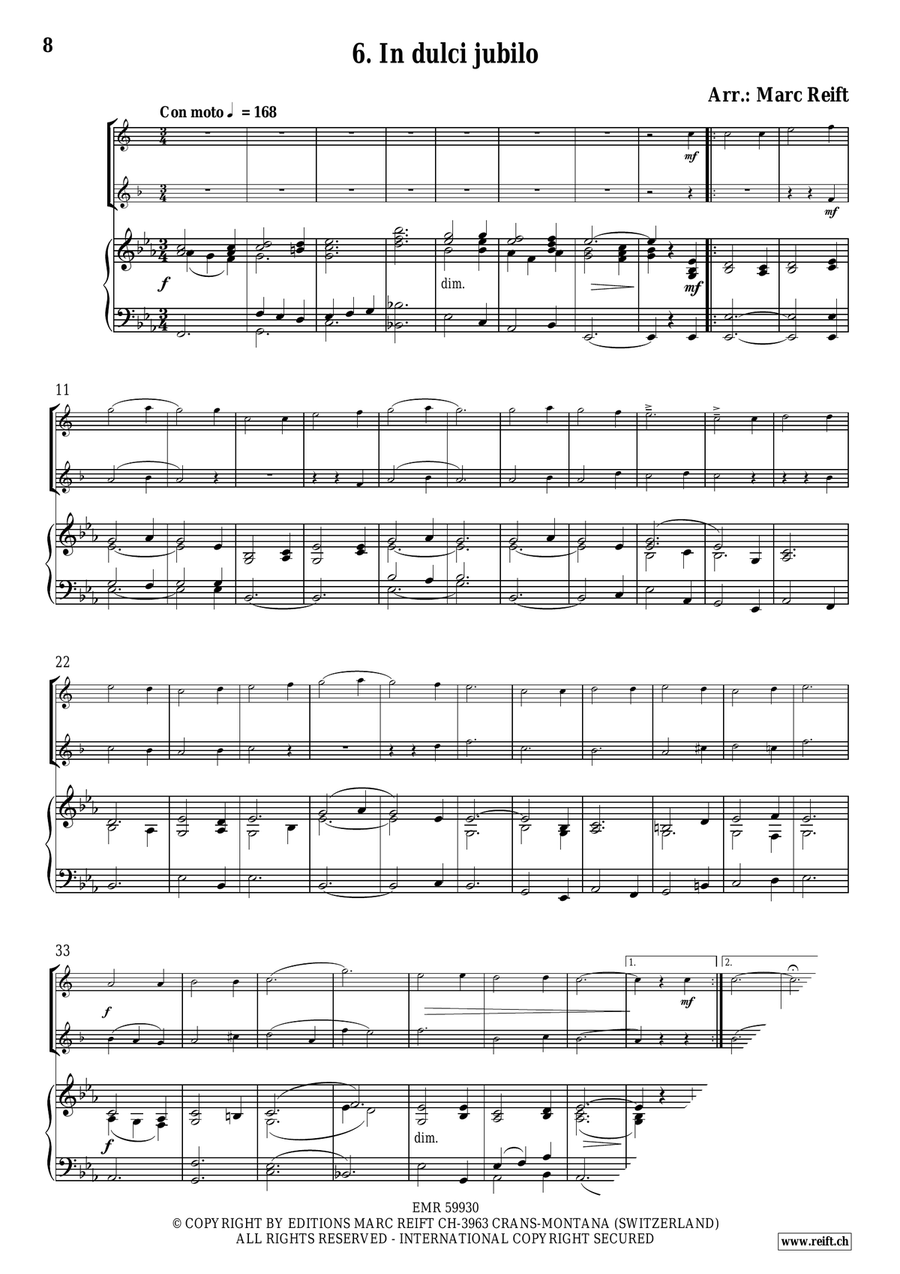 35 Easy Christmas Duets 35 Easy Christmas Duets Tenor Saxophone scores gallery preview page 8