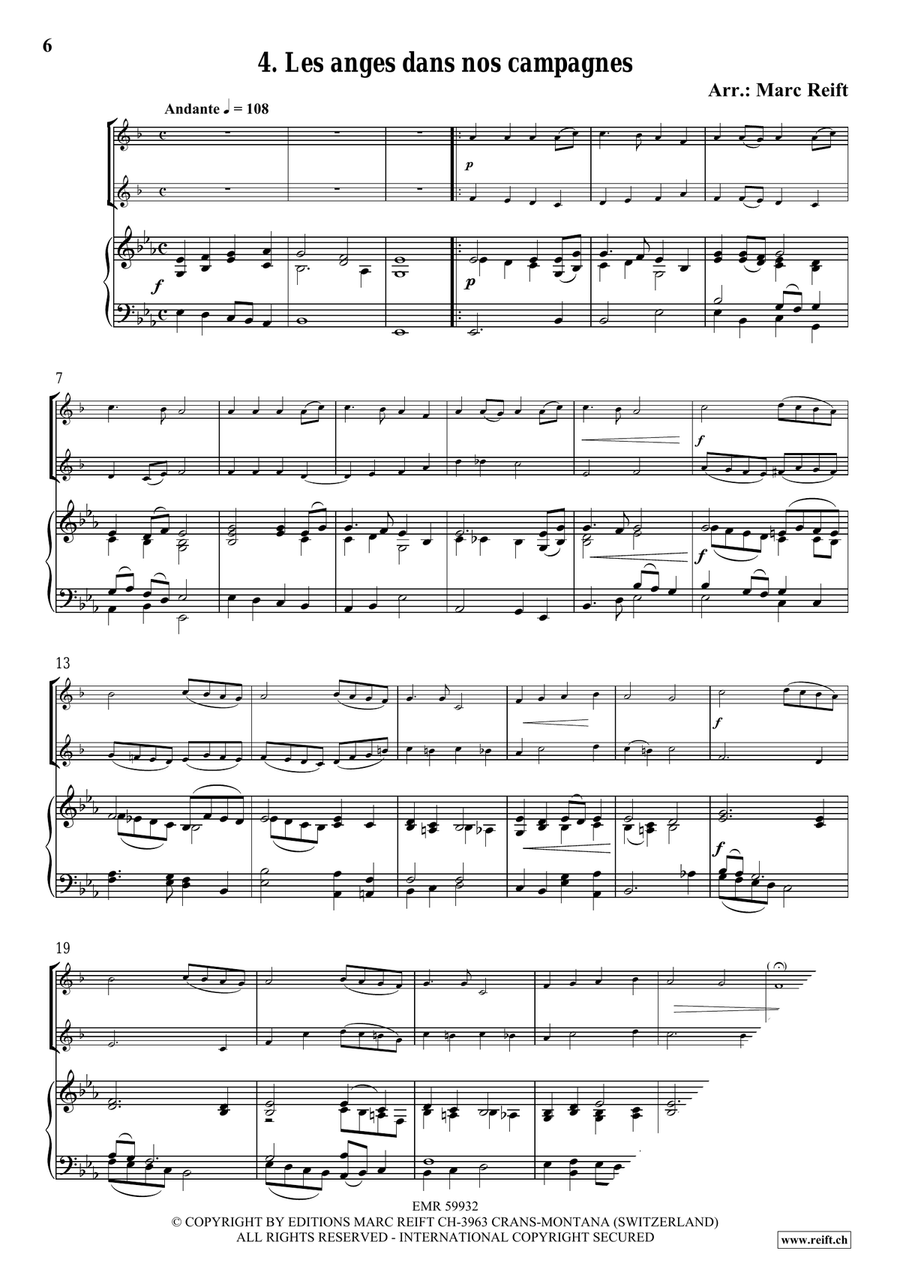 35 Easy Christmas Duets 35 Easy Christmas Duets Cornet scores gallery preview page 6