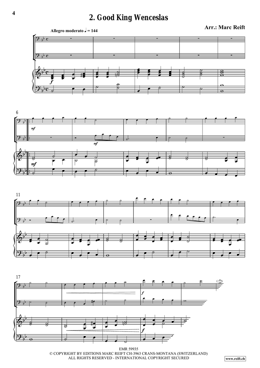 35 Easy Christmas Duets 35 Easy Christmas Duets Bassoon scores gallery preview page 4