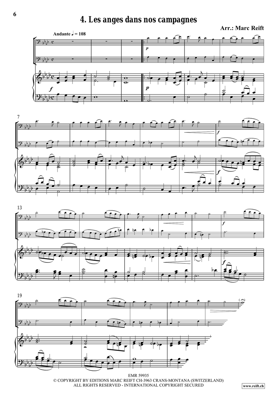 35 Easy Christmas Duets 35 Easy Christmas Duets Bassoon scores gallery preview page 6
