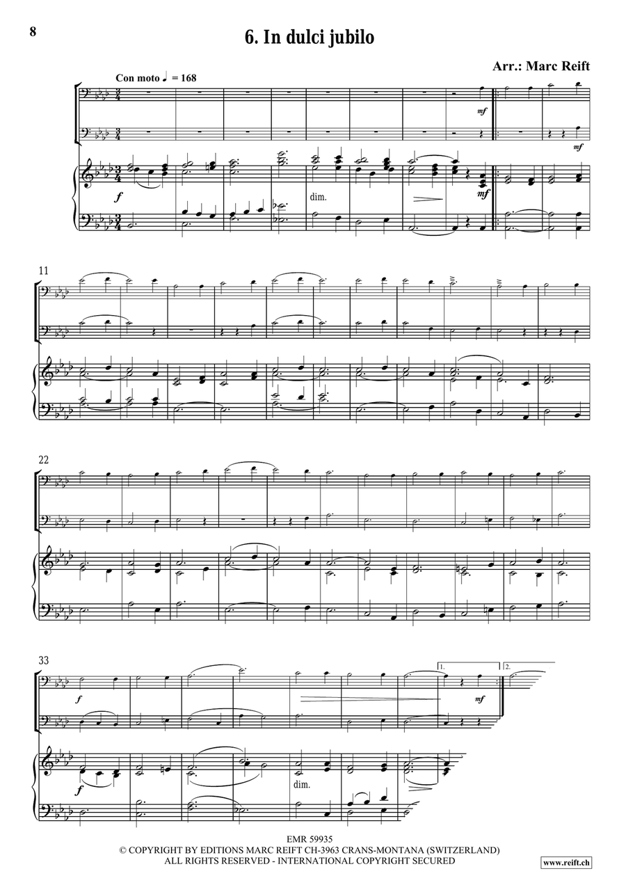 35 Easy Christmas Duets 35 Easy Christmas Duets Bassoon scores gallery preview page 8