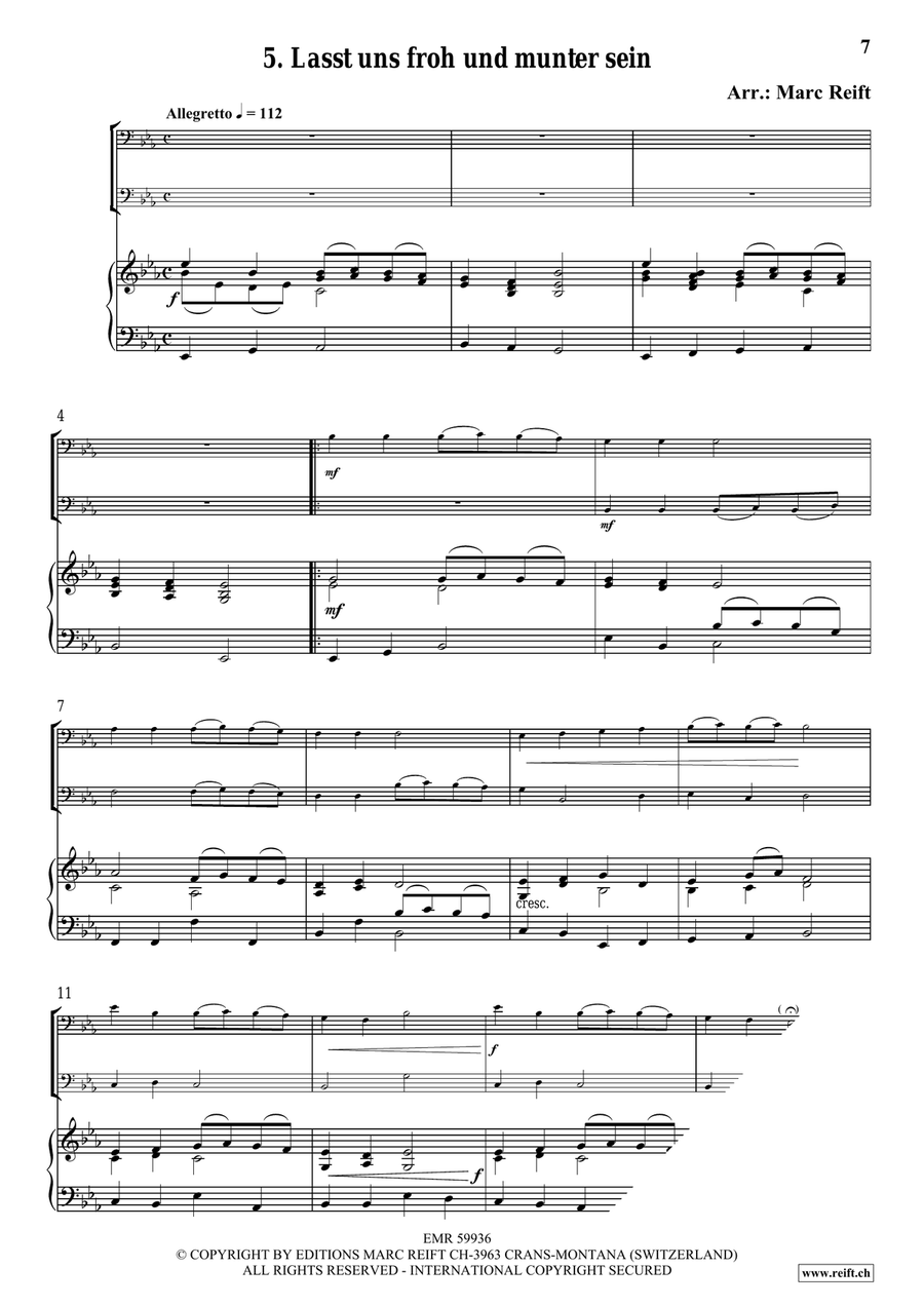 35 Easy Christmas Duets Trombone Duet - Sheet Music page 7