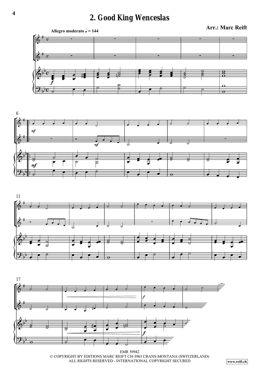 35 Easy Christmas Duets 35 Easy Christmas Duets Organ scores gallery preview page 4