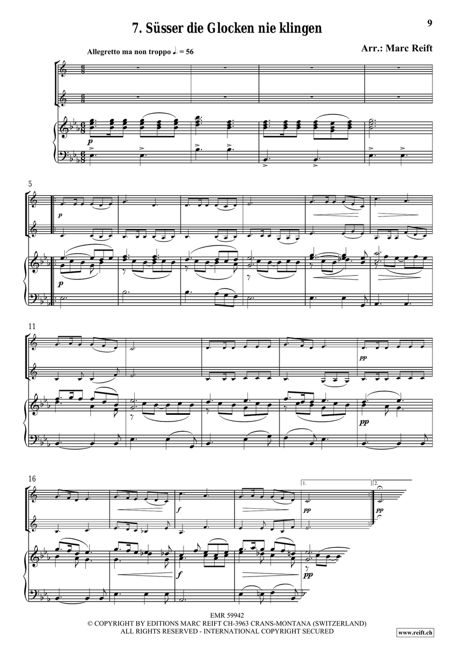 35 Easy Christmas Duets 35 Easy Christmas Duets Organ scores gallery preview page 9