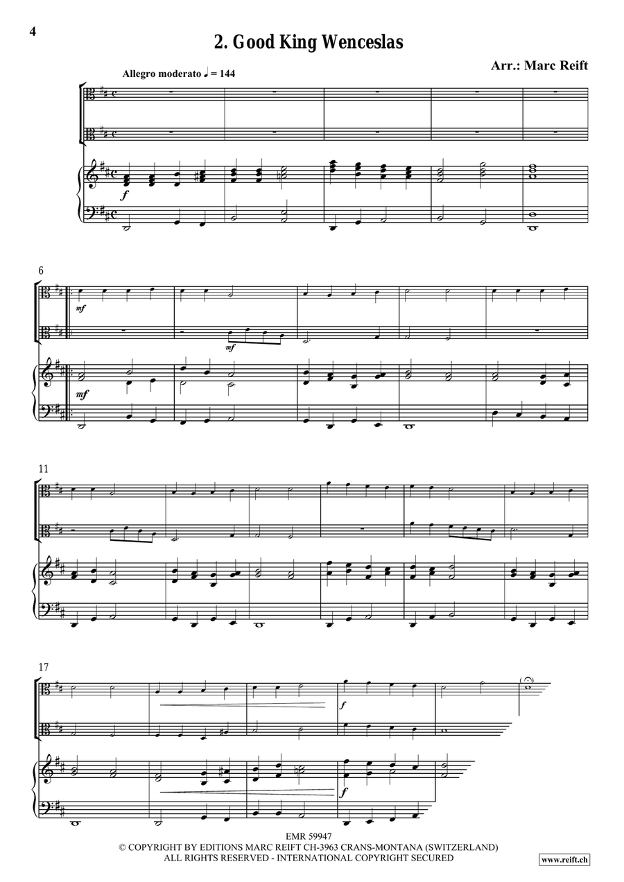 35 Easy Christmas Duets 35 Easy Christmas Duets Viola scores gallery preview page 4