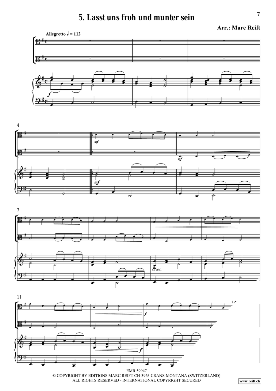 35 Easy Christmas Duets 35 Easy Christmas Duets Viola scores gallery preview page 7