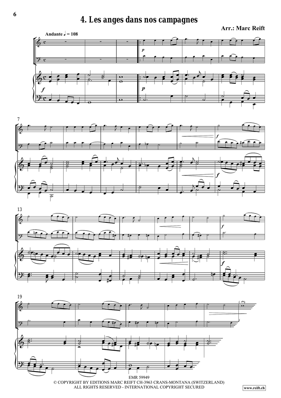 35 Easy Christmas Duets 35 Easy Christmas Duets Bassoon scores gallery preview page 6