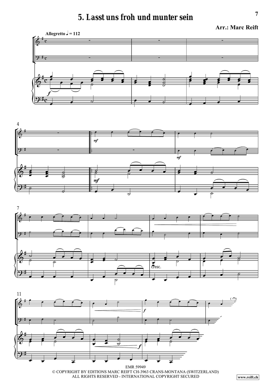 35 Easy Christmas Duets 35 Easy Christmas Duets Bassoon scores gallery preview page 7
