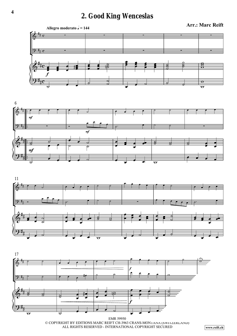 35 Easy Christmas Duets 35 Easy Christmas Duets Bassoon scores gallery preview page 4
