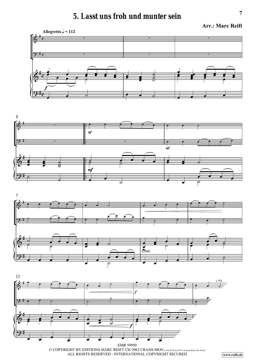35 Easy Christmas Duets 35 Easy Christmas Duets Bassoon scores gallery preview page 7