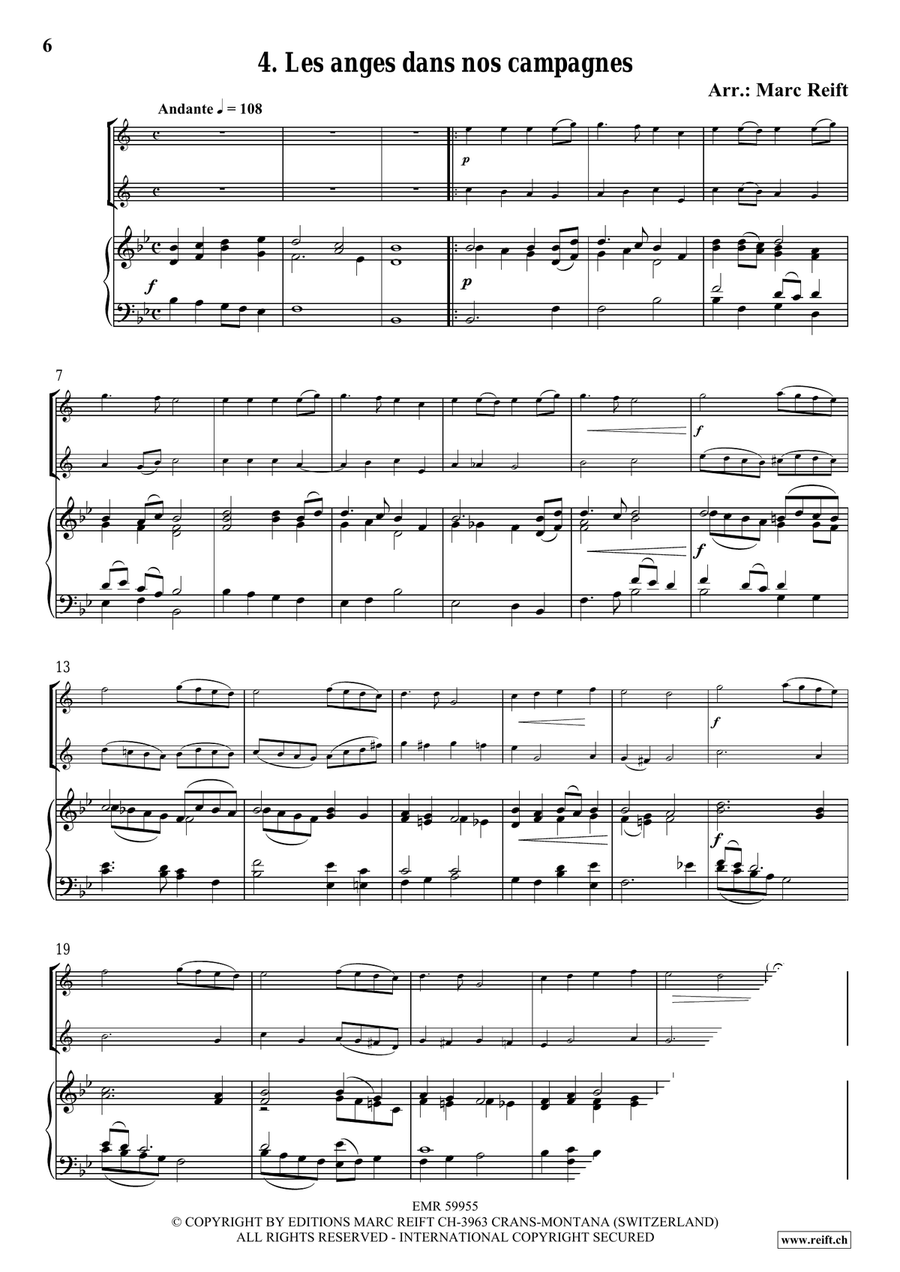 35 Easy Christmas Duets 35 Easy Christmas Duets Soprano Saxophone scores gallery preview page 6