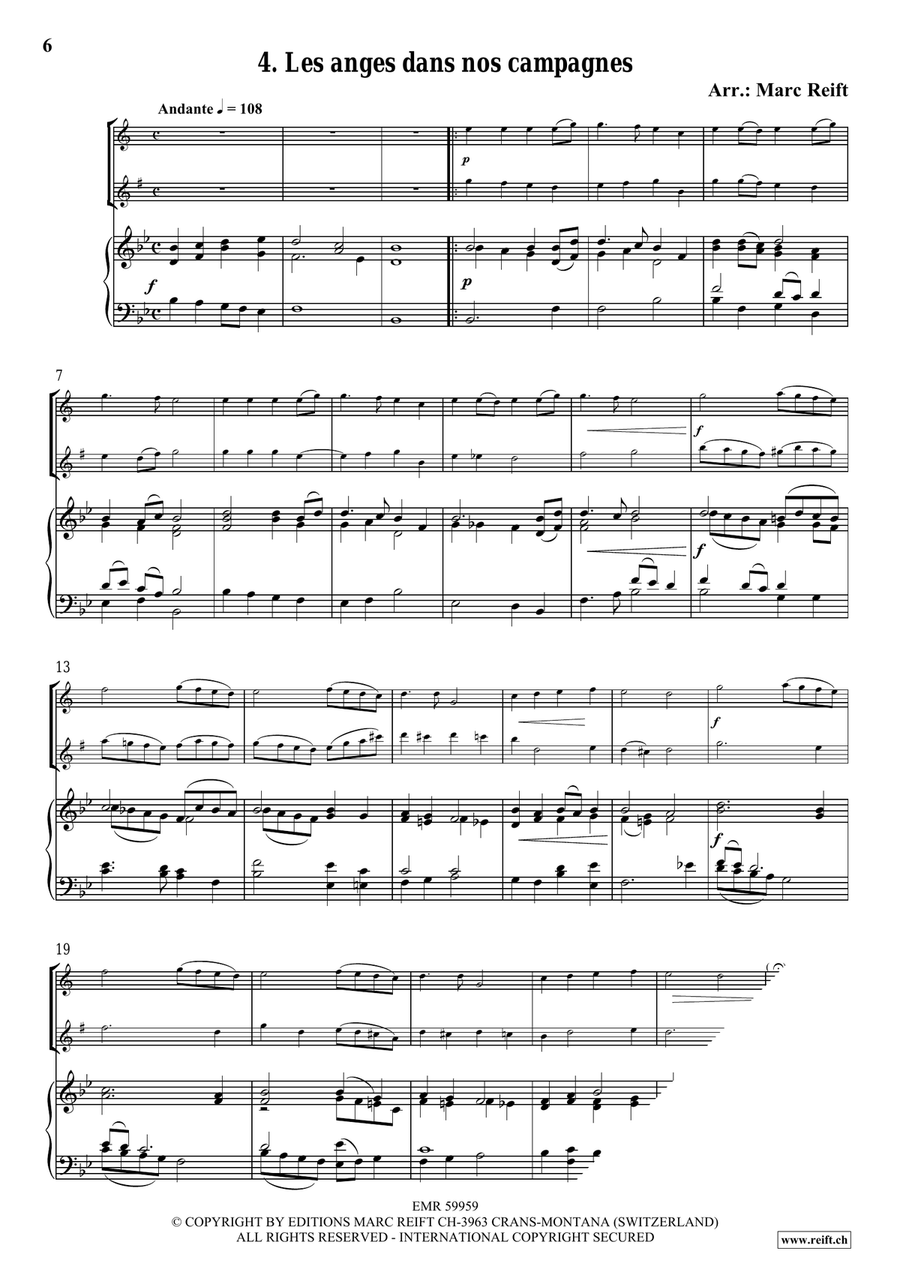 35 Easy Christmas Duets 35 Easy Christmas Duets Soprano Saxophone scores gallery preview page 6