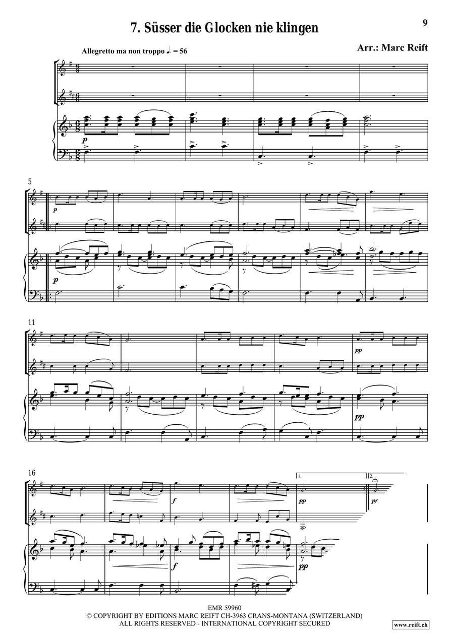 35 Easy Christmas Duets 35 Easy Christmas Duets Tenor Saxophone scores gallery preview page 9