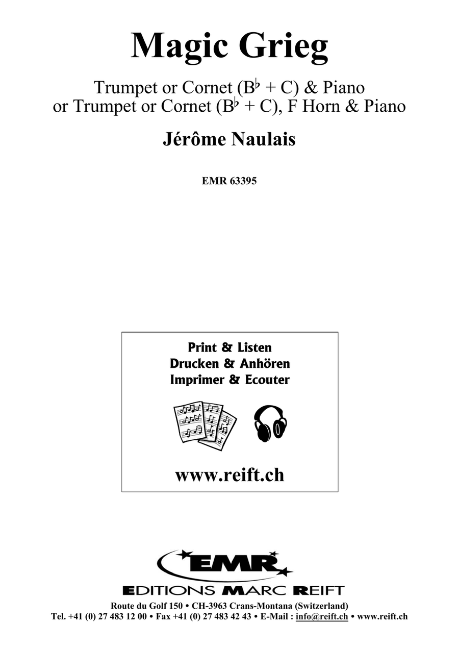 Magic Grieg Magic Grieg Cornet scores gallery preview page 2